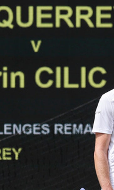 Count him in: Sam Querrey looks toward next year's Wimbledon